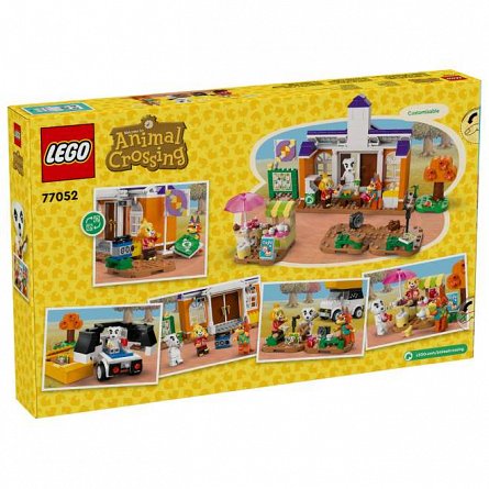LEGO Animal Crossing - Concertul lui K.K. la Plaza 77052