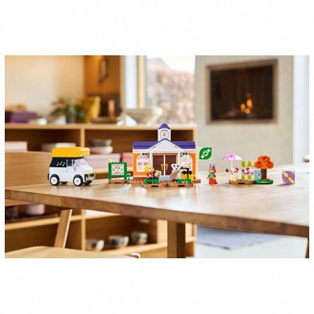 LEGO Animal Crossing - Concertul lui K.K. la Plaza 77052