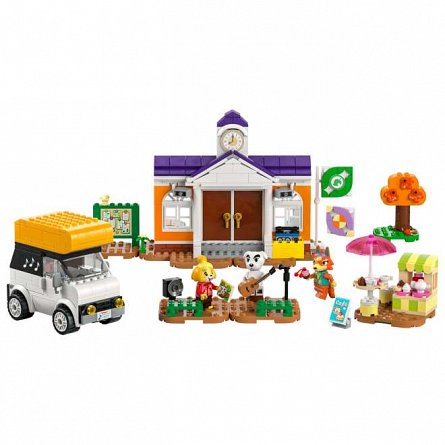 LEGO Animal Crossing - Concertul lui K.K. la Plaza 77052