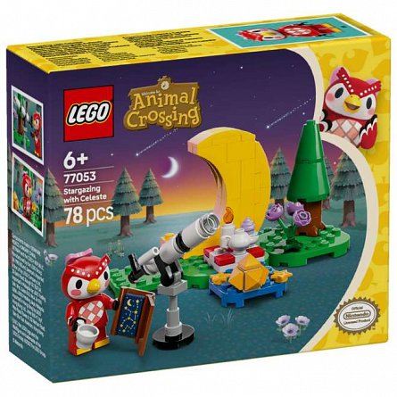 LEGO Animal Crossing - Observarea stelelor cu Celeste 77053