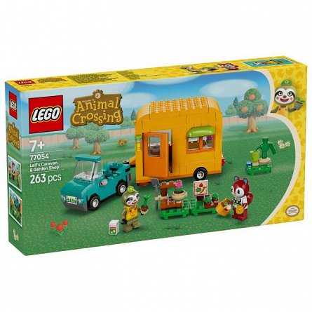 LEGO Animal Crossing - Caravana si magazinul de gradinarit al lui Leif 77054