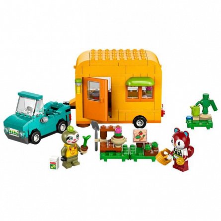 LEGO Animal Crossing - Caravana si magazinul de gradinarit al lui Leif 77054