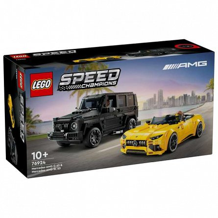 LEGO Speed Champions - Mercedes-AMG G 63 si Mercedes-AMG SL 63 76924