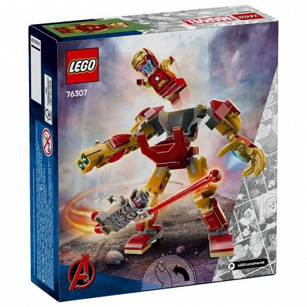 LEGO Marvel Super Heroes - Robotul Iron Man vs. Ultron 76307
