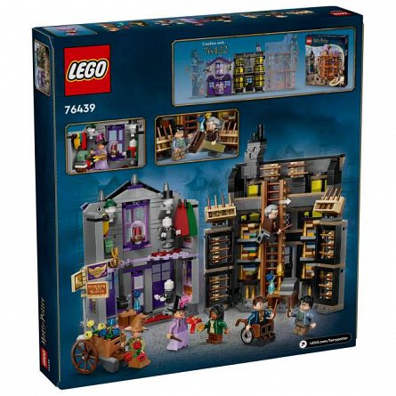 LEGO Harry Potter - Ollivander si magazinul de haine al lui Madam Malkin 76439