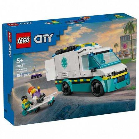 LEGO City - Ambulanta de urgente 60451