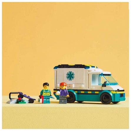 LEGO City - Ambulanta de urgente 60451