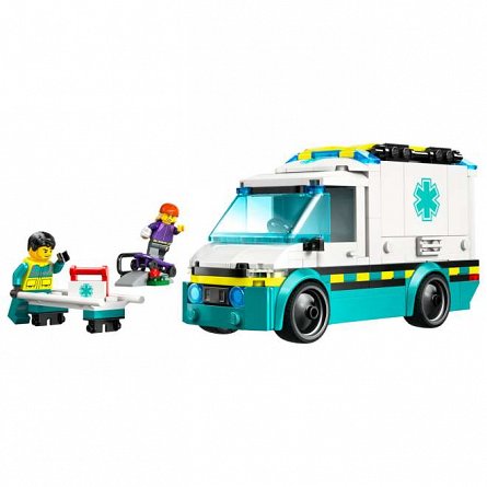 LEGO City - Ambulanta de urgente 60451