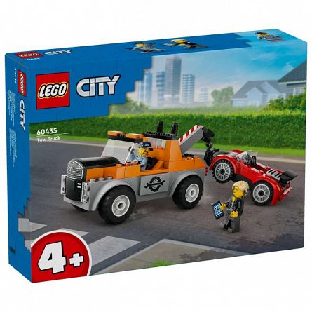LEGO City - Camioneta de tractare si masina sport 60435