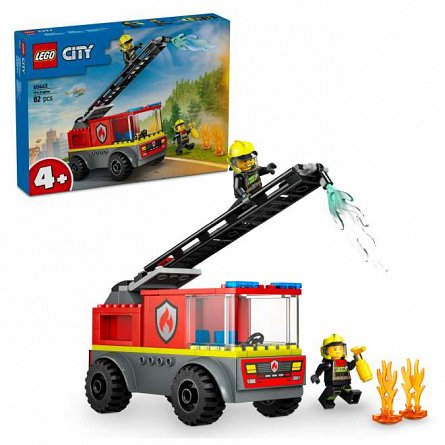 LEGO City - Camion de pompieri cu scara 60463