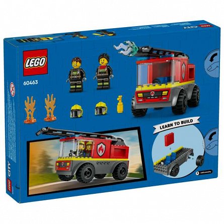 LEGO City - Camion de pompieri cu scara 60463