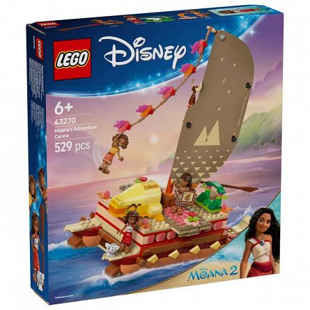 LEGO Disney - Canoea de aventura a Moanei 43270