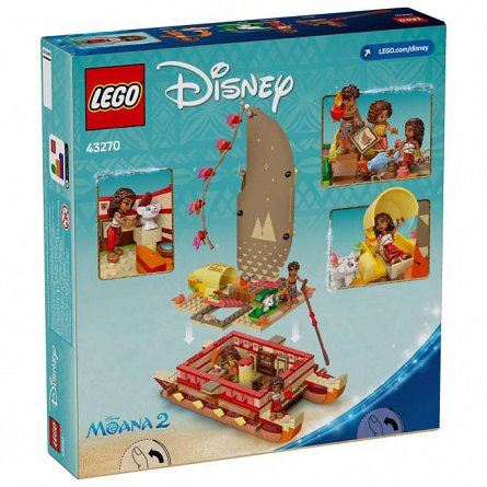 LEGO Disney - Canoea de aventura a Moanei 43270