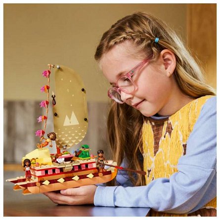 LEGO Disney - Canoea de aventura a Moanei 43270