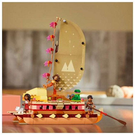 LEGO Disney - Canoea de aventura a Moanei 43270