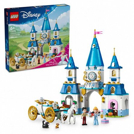 LEGO Disney - Castelul si caleasca Cenusaresei 43275