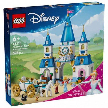 LEGO Disney - Castelul si caleasca Cenusaresei 43275