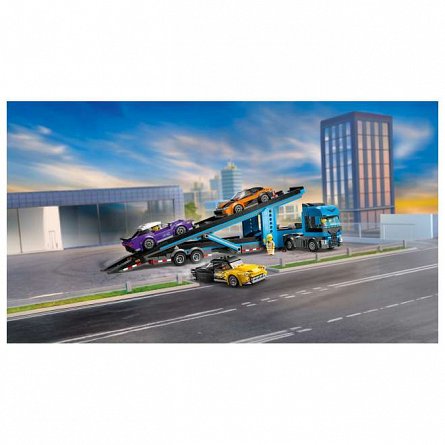 LEGO City - Camion transportor de masini sport 60408
