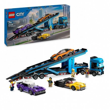 LEGO City - Camion transportor de masini sport 60408