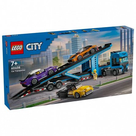 LEGO City - Camion transportor de masini sport 60408
