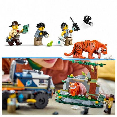 LEGO City - Camionul off-road al unui explorator al junglei 60426