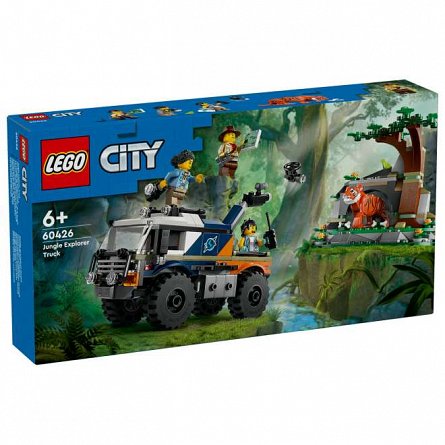 LEGO City - Camionul off-road al unui explorator al junglei 60426