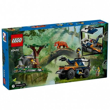 LEGO City - Camionul off-road al unui explorator al junglei 60426