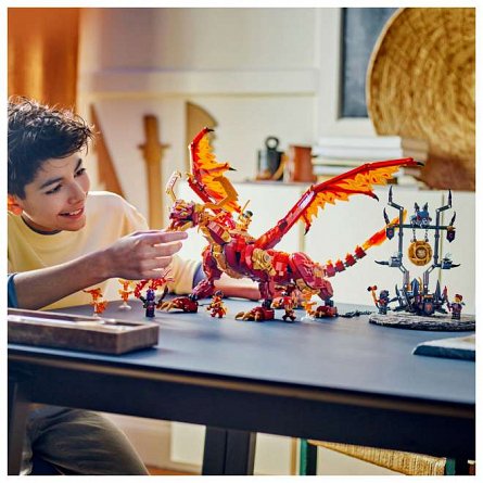 LEGO NINJAGO - Dragonul-sursa al miscarii 71822