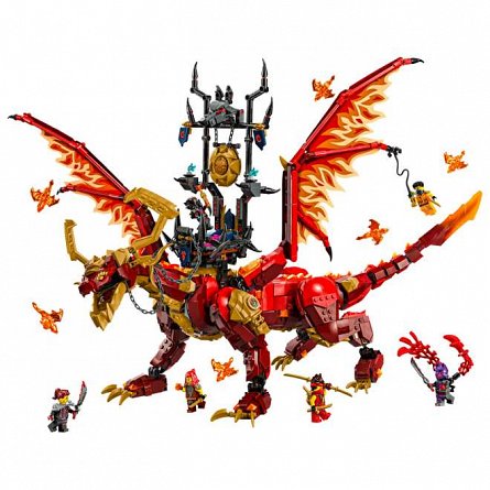 LEGO NINJAGO - Dragonul-sursa al miscarii 71822