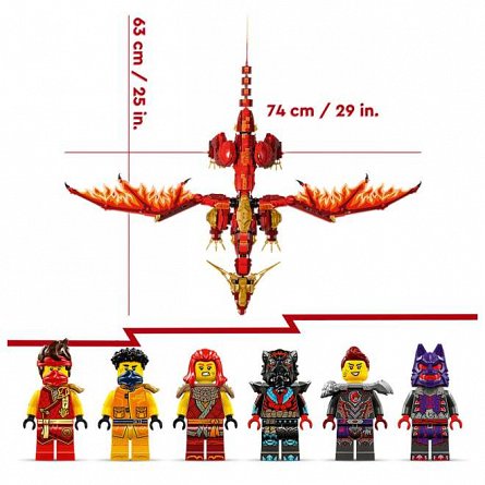LEGO NINJAGO - Dragonul-sursa al miscarii 71822
