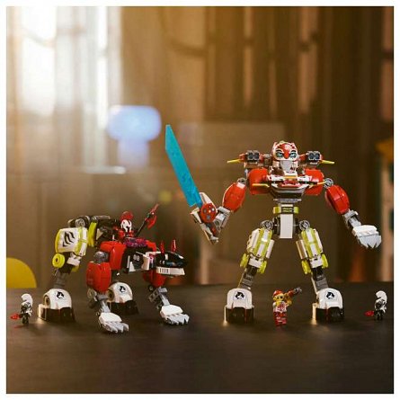 LEGO DREAMZzz - Robotul tigru al lui Cooper si masina hot rod a lui Zero 71497