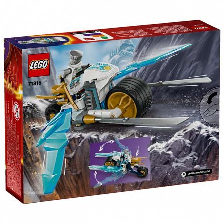LEGO NINJAGO - Motocicleta de gheata a lui Zane 71816