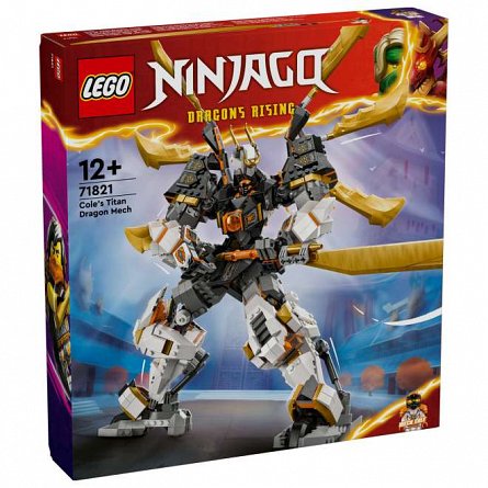 LEGO NINJAGO - Robotul-dragon de titan al lui Cole 71821