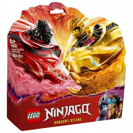 LEGO Ninjago - Pachet de lupta cu dragoni Spinjitzu 71826