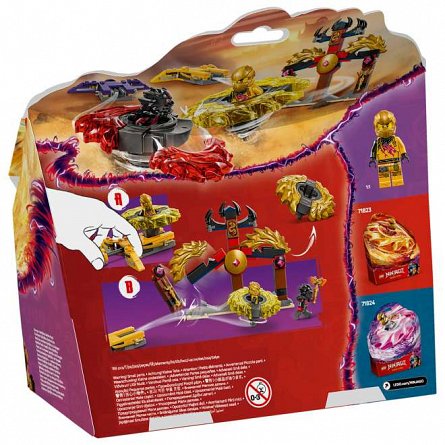 LEGO Ninjago - Pachet de lupta cu dragoni Spinjitzu 71826