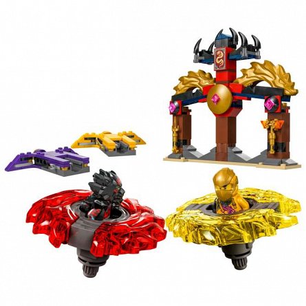 LEGO Ninjago - Pachet de lupta cu dragoni Spinjitzu 71826
