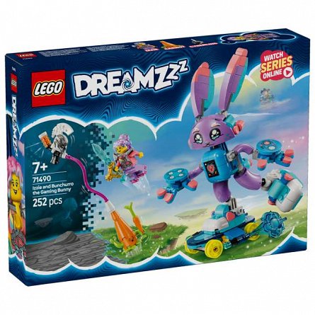 LEGO DREAMZzz - Izzie si iepurasul de gaming Bunchurro 71490