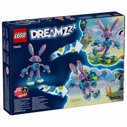 LEGO DREAMZzz - Izzie si iepurasul de gaming Bunchurro 71490