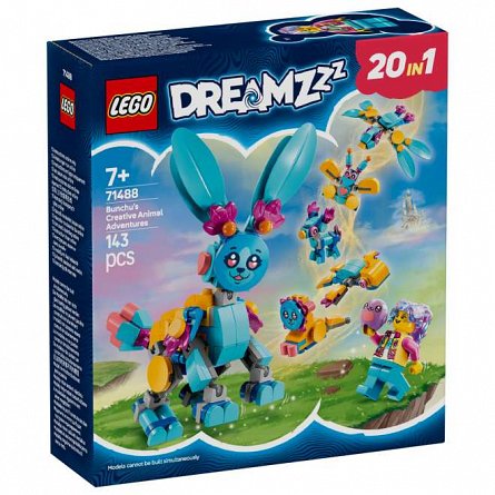 LEGO DREAMZzz - Aventurile creative cu animale ale lui Bunchu 71488