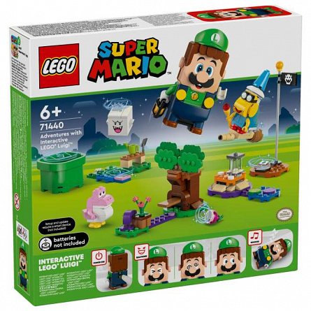 LEGO Super Mario - Aventuri cu LEGO Luigi interactiv 71440
