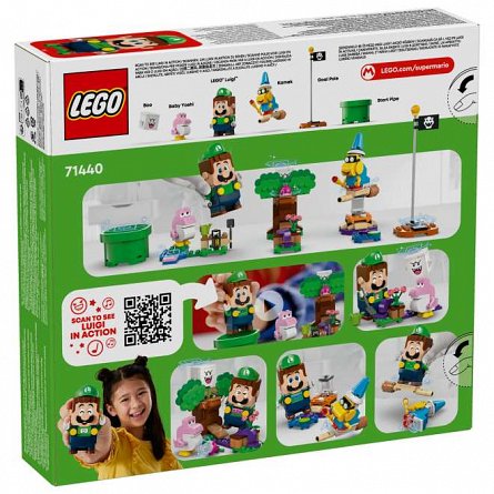 LEGO Super Mario - Aventuri cu LEGO Luigi interactiv 71440