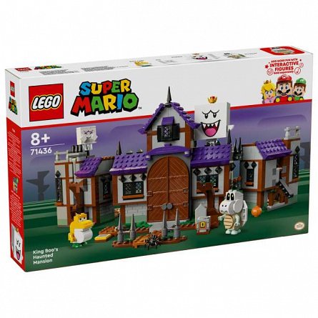 LEGO Super Mario - Conacul bantuit al lui King Boo 71436