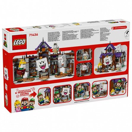 LEGO Super Mario - Conacul bantuit al lui King Boo 71436