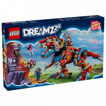 LEGO DREAMZzz - Dinozaurul robot C-Rex al lui Cooper 71484