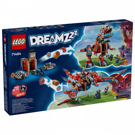 LEGO DREAMZzz - Dinozaurul robot C-Rex al lui Cooper 71484