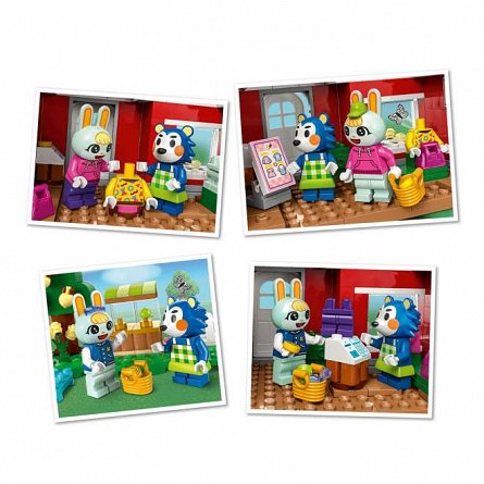 LEGO Animal Crossing - Magazinul de haine detinut de Able Sisters 77055