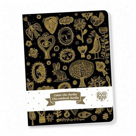 Agenda Djeco, 19.5 x 15 cm, 48 file, 120 g/mp, Aurelia