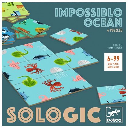 Joc de logica Impossiblo Ocean, 6-99 ani, Djeco