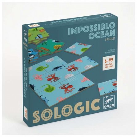 Joc de logica Impossiblo Ocean, 6-99 ani, Djeco