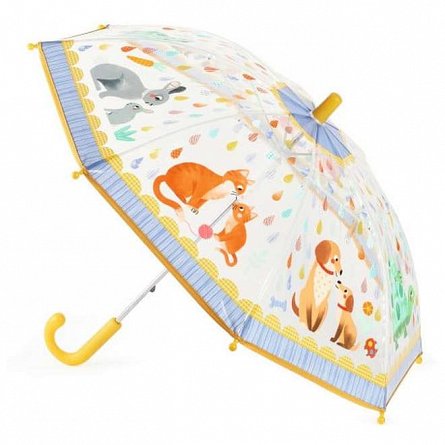 Umbrela pentru copii Mama si puiul, 68 cm, Djeco